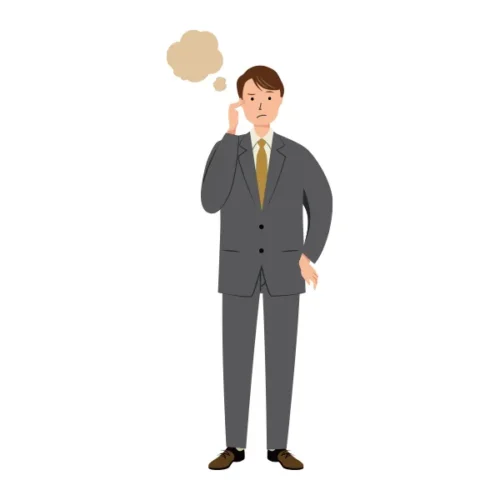 ビジネス イラスト（男性・全身）| 無料・商用利用可 | BUMC018-C | 無料素材ペペロ