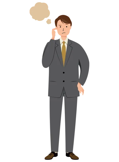 ビジネス イラスト（男性・全身）| 無料・商用利用可 | BUMC018-01-C | 無料素材ペペロ