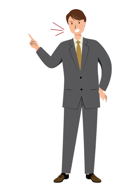ビジネス イラスト（男性・全身）| 無料・商用利用可 | BUMC029-01-C | 無料素材ペペロ