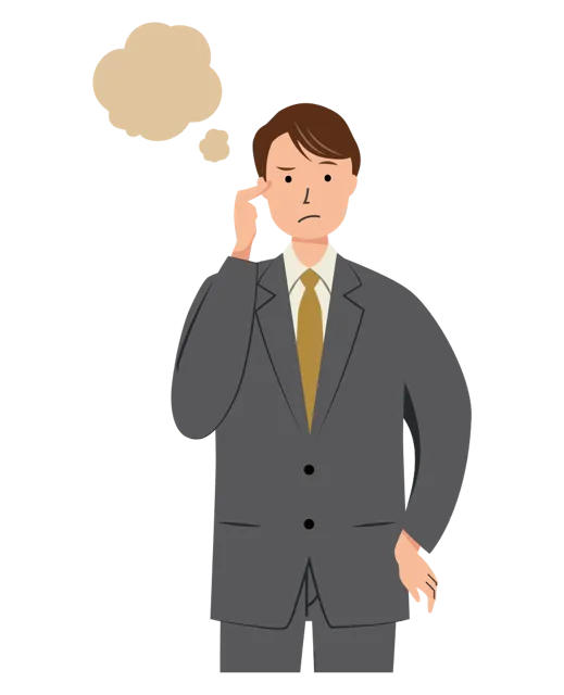 ビジネス イラスト（男性・上半身）| 無料・商用利用可 | BUMUBC018-01-C | 無料素材ペペロ