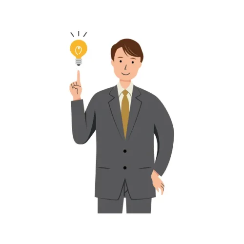 ビジネス イラスト（男性・上半身）| 無料・商用利用可 | BUMUBC020-C | 無料素材ペペロ