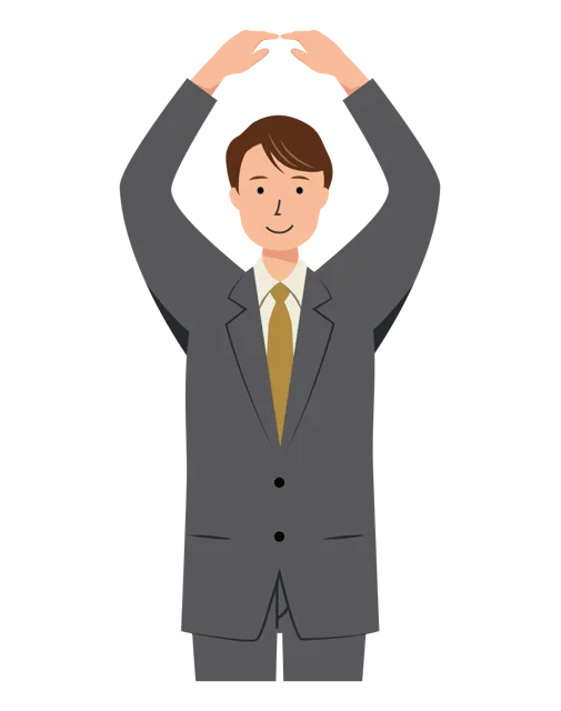 ビジネス イラスト（男性・上半身）| 無料・商用利用可 | BUMUBC035-01-C | 無料素材ペペロ