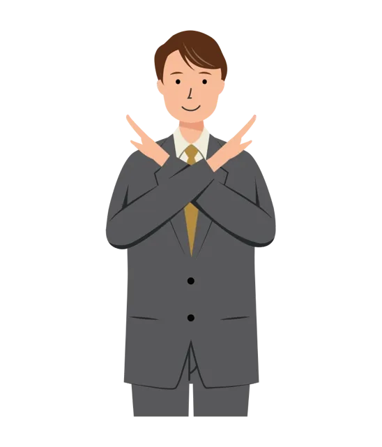 ビジネス イラスト（男性・上半身）| 無料・商用利用可 | BUMUBC037-01-C | 無料素材ペペロ