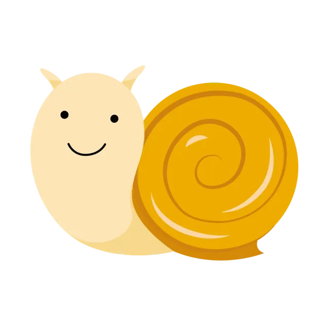 カタツムリ イラスト | 梅雨・６月 | 無料・商用利用可 | RASEAC-001-01-C | 無料素材ペペロ