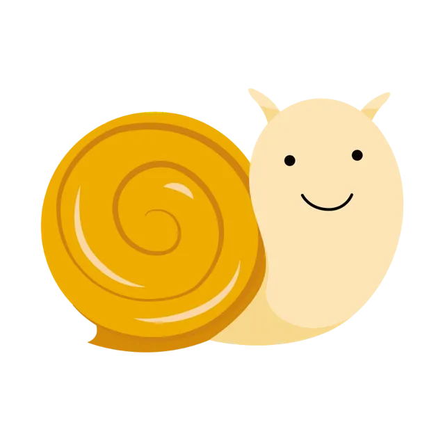 カタツムリ イラスト | 梅雨・６月 | 無料・商用利用可 | RASEAC-002-01-C | 無料素材ペペロ