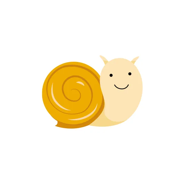 カタツムリ イラスト | 梅雨・６月 | 無料・商用利用可 | RASEAC-002-C | 無料素材ペペロ