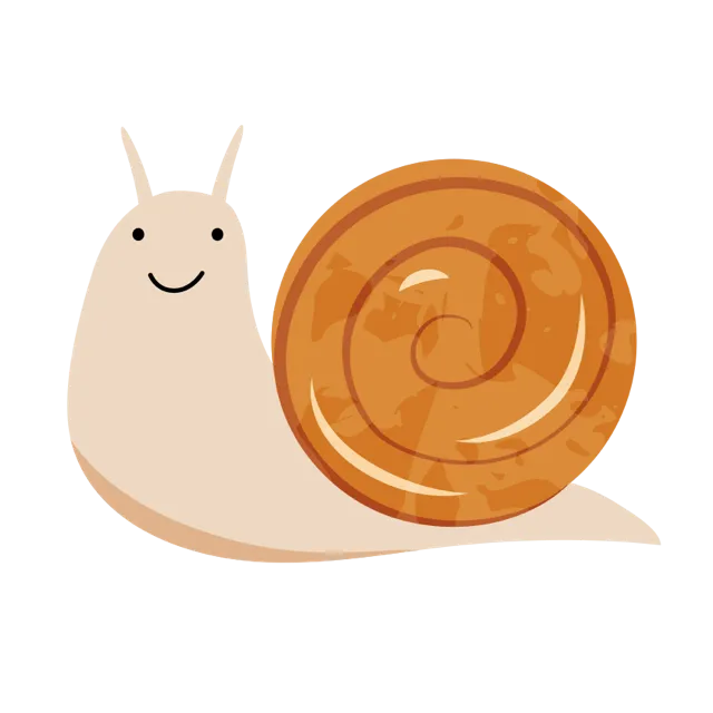 カタツムリ イラスト | 梅雨・６月 | 無料・商用利用可 | RASEAC-008-01-C | 無料素材ペペロ
