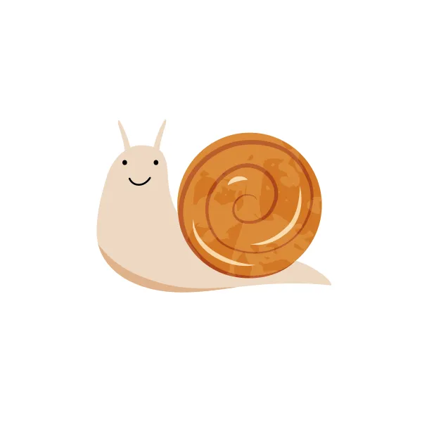 カタツムリ イラスト | 梅雨・６月 | 無料・商用利用可 | RASEAC-008-C | 無料素材ペペロ