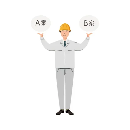 現場監督 イラスト（男性・全身）| 無料・商用利用可 | SSMSW024-C | 無料素材ペペロ