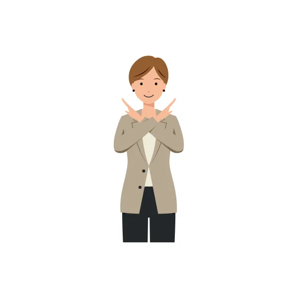 ビジネス イラスト（女性・上半身）| 無料・商用利用可 | BUFSHUBC029-C | 無料素材ペペロ