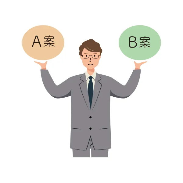 ビジネスマン イラスト（男性・上半身）| 無料・商用利用可 | BUMUBGR010-C | 無料素材ペペロ