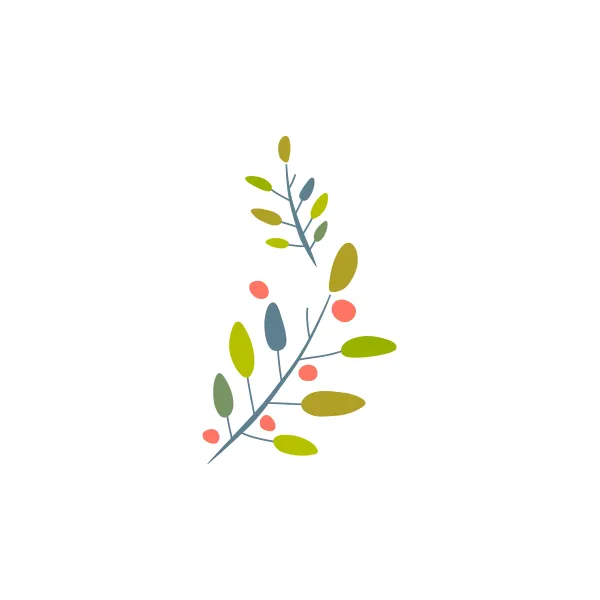 リーフ イラスト | 無料・商用利用可 | DI0001-C | 無料素材ペペロ