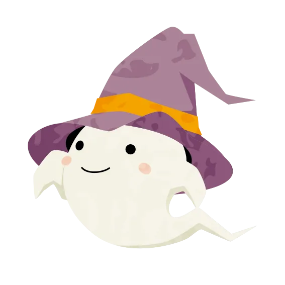 ハロウィン イラスト | 登録不要・無料 | HAWEO003-01-C | 無料素材ペペロ