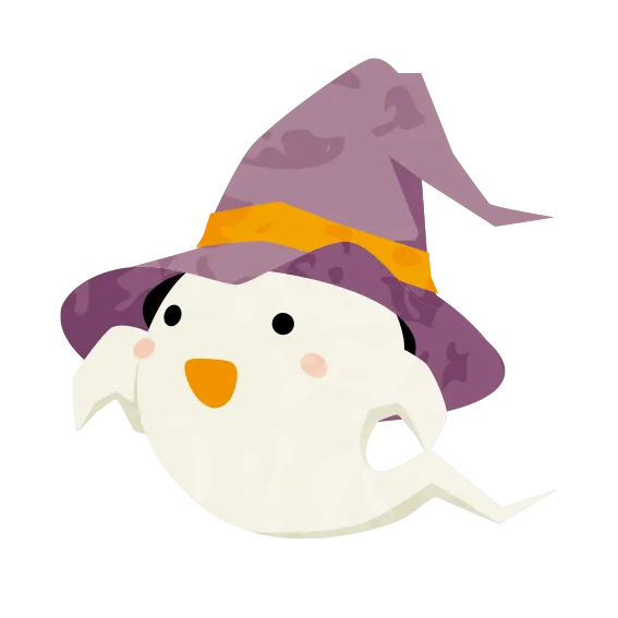 ハロウィン イラスト | 登録不要・無料 | HAWEO006-01-C | 無料素材ペペロ